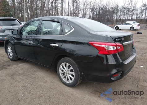 2019 Nissan Sentra Sv z USA, uszkodzony, nr VIN 3N1AB7AP9KY255406
